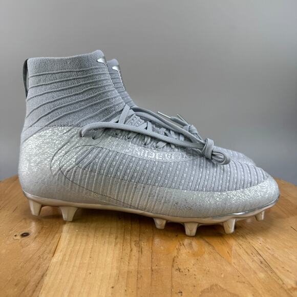 Under Armour Highlight 2 MC Men’s Size 9 Knit Football Cleats 3027304-099 - Picture 1 of 9